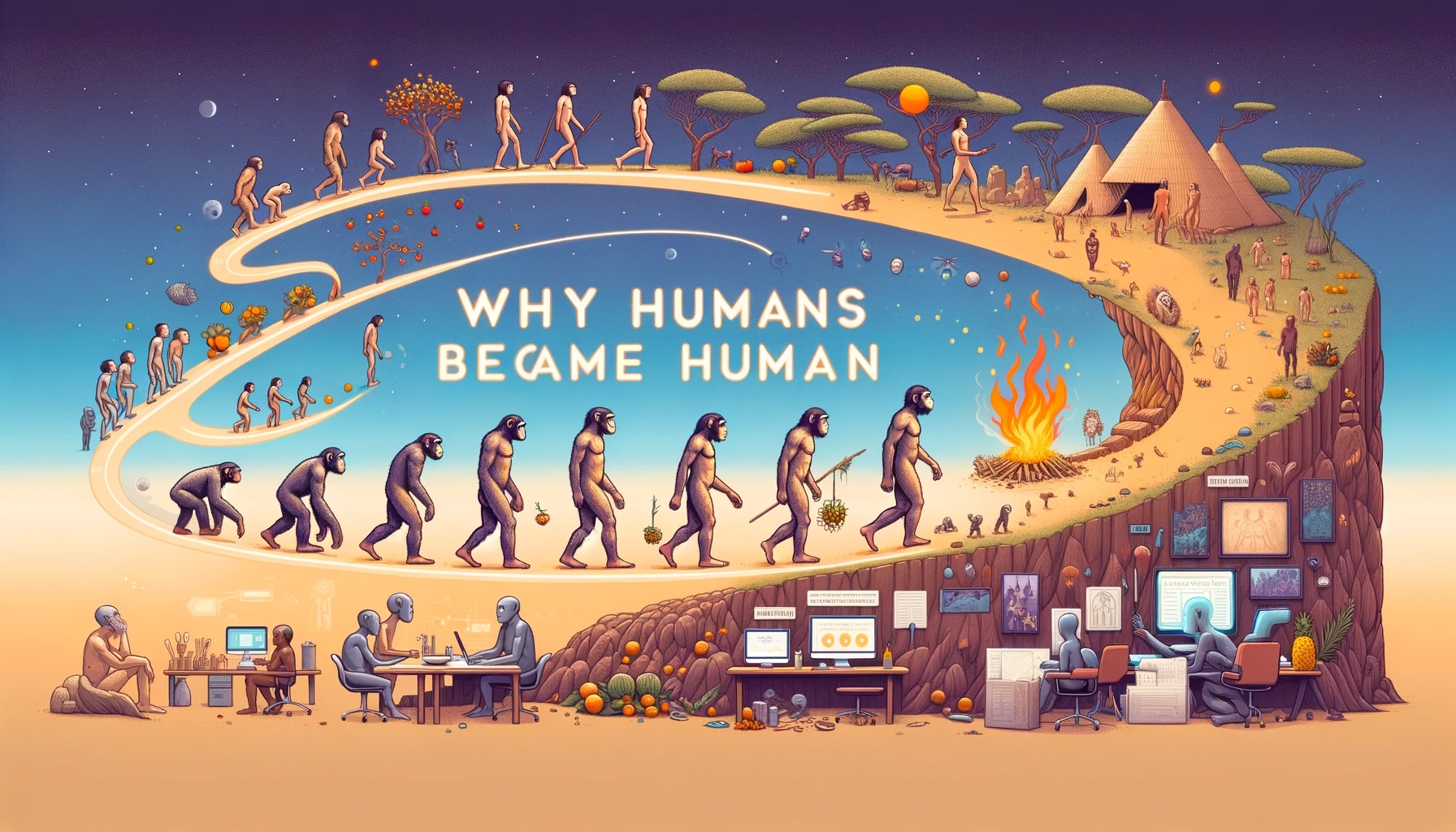 Почему человек стал человеком